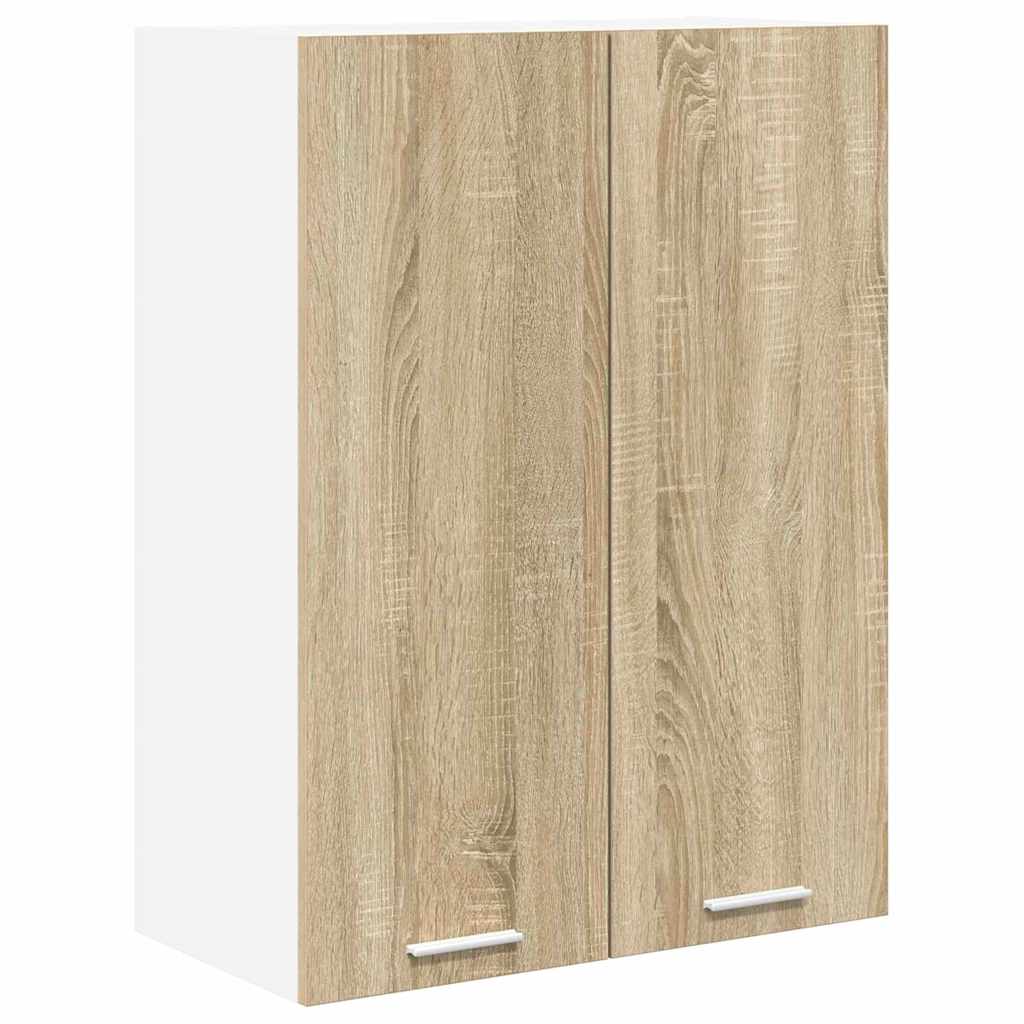 Hanging Cabinet Riga Sonoma Oak 60 x 31 x 80 cm Engineered Wood